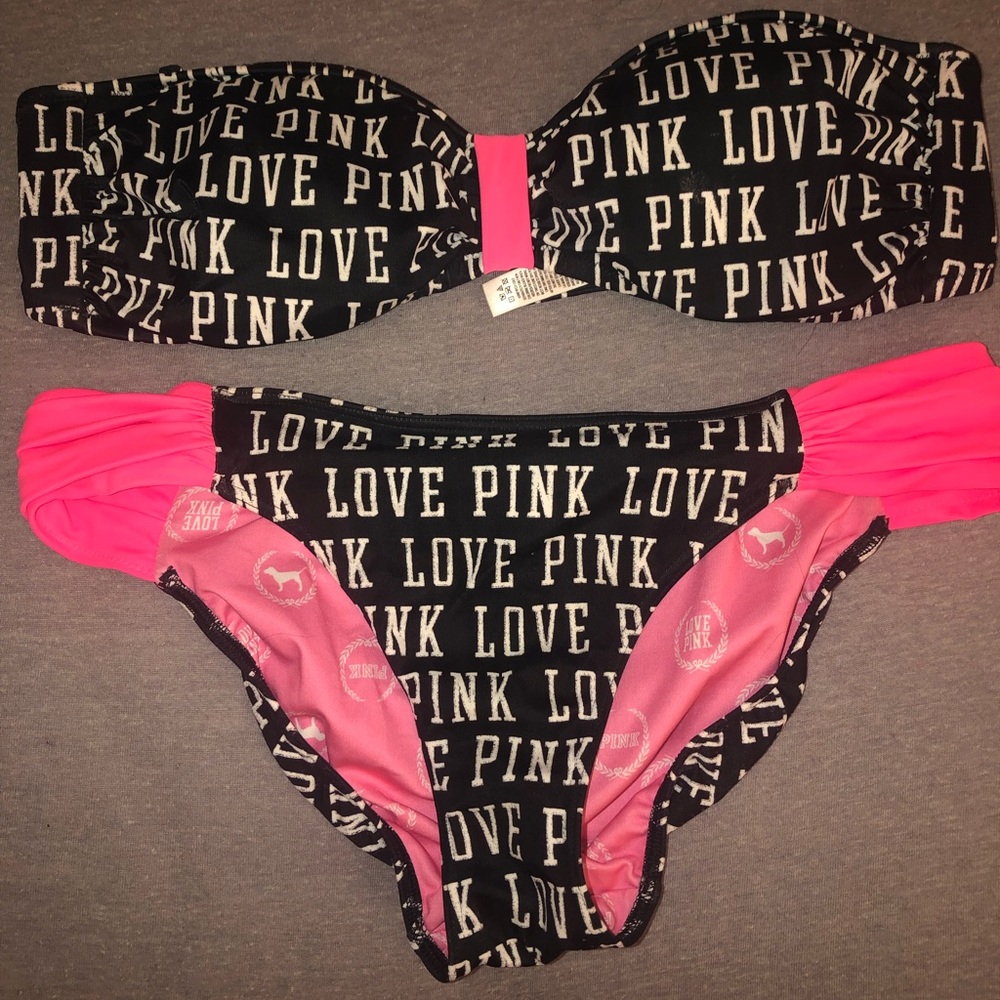 Pink bathing suit